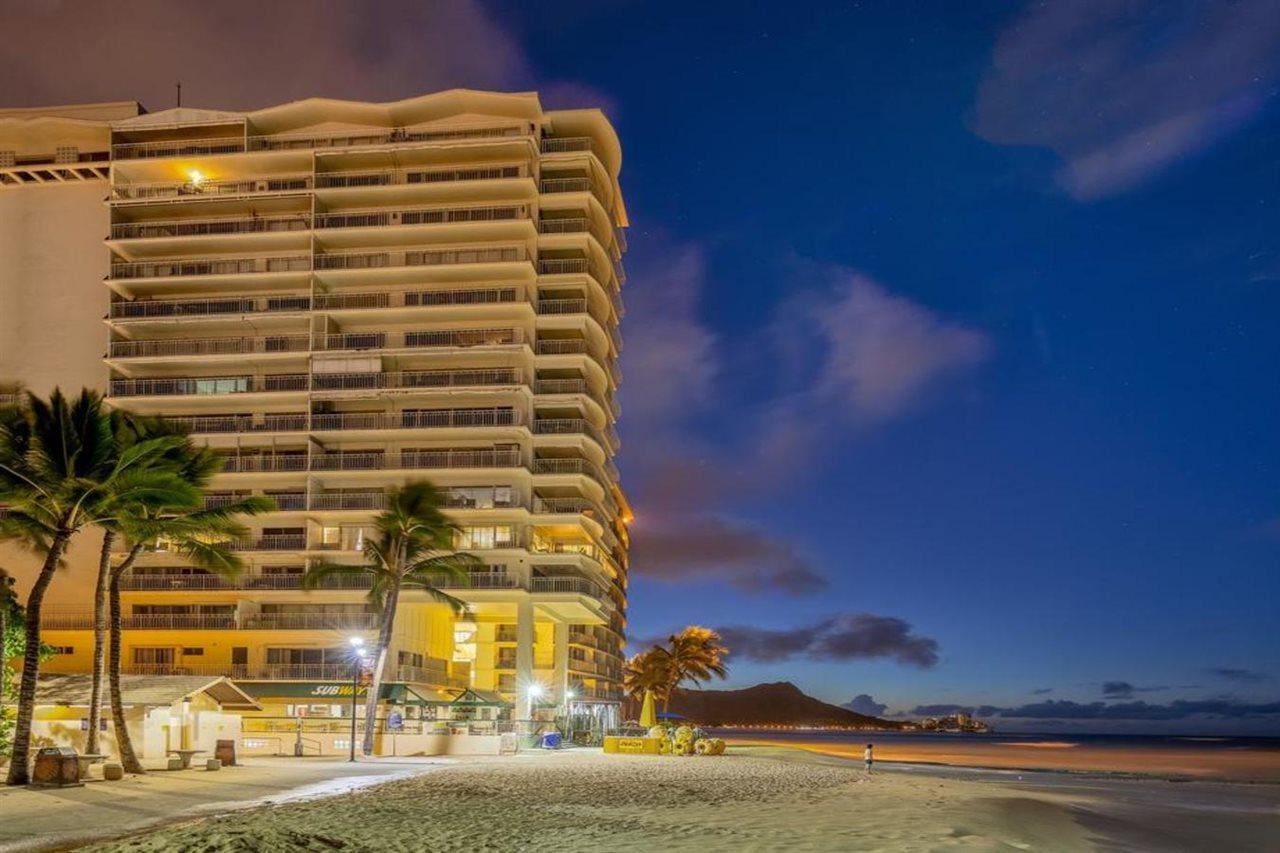 Castle Waikiki Shore Aparthotel Honolulu Exterior foto