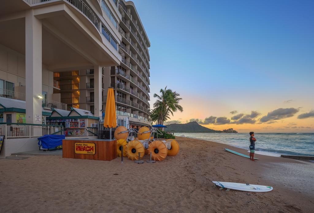 Castle Waikiki Shore Aparthotel Honolulu Exterior foto